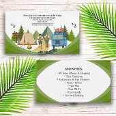 Camping Resort RV Park Outdoor Design 名刺