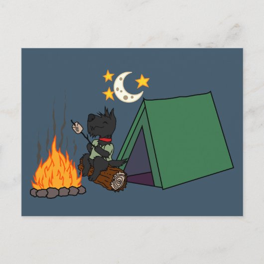 Camping Scott：ポストカード ポストカード (正面)