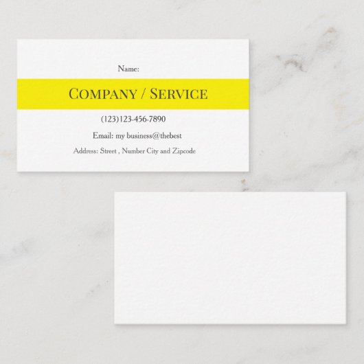 camping services editable card 名刺 (正面/裏面)