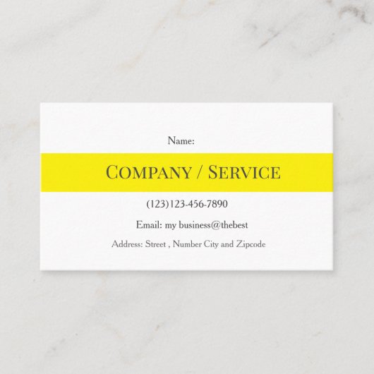 camping services editable card 名刺 (正面)