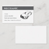 camping services editable card 名刺 (正面/裏面)