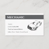 camping services editable card 名刺 (正面)