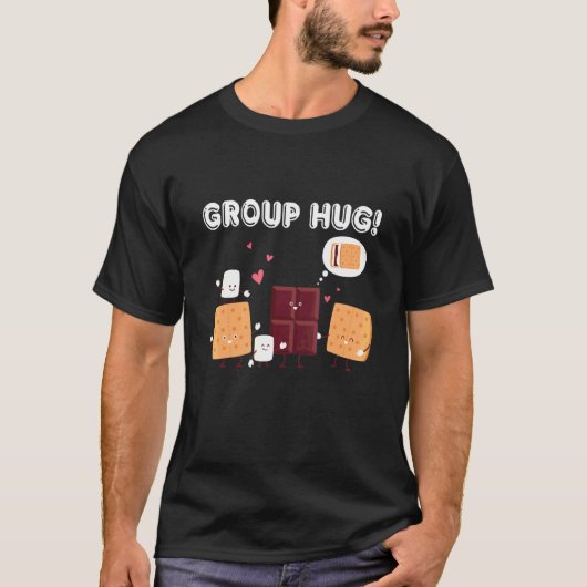 Camping Smores Marshmallows Smores Camping Group H Tシャツ (正面)