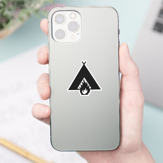 Camping Symbol シール (スマートフォン)