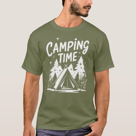 Camping Time Adventure Tee Tシャツ (正面)