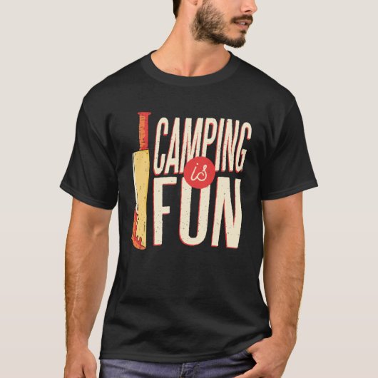 Camping Trip Bloody Knife True Crime Family Vacati Tシャツ (正面)
