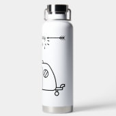 Campingflasche ウォーターボトル (背面)