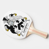 Campionの家紋 卓球ラケット (横)