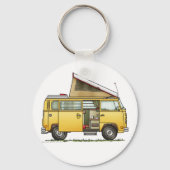 Campmobile Camper Van Keychain キーホルダー (正面)
