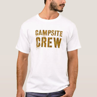 CAMPSITE CREW Leopard Print Summer Staff Counselor Tシャツ