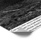 Campus from across Wildlife Pool, Irvine, 1967 ポスター (角)