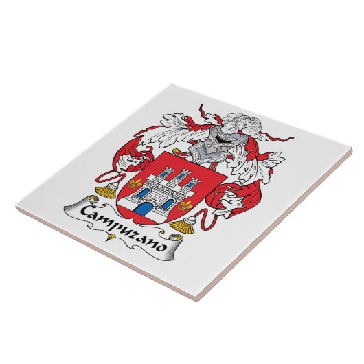 Campuzanoの家紋 タイル (側面)