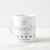 Camrenペプチド名mug コーヒーマグカップ (正面左)