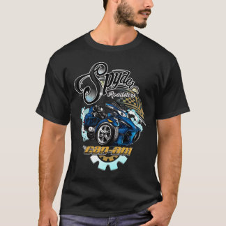 Can-Am Spyder RoadstersレトロロクラシックゴTシャツ Tシャツ