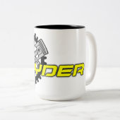 Can Am Spyder Three Piston Mug ツートーンマグカップ (正面右)