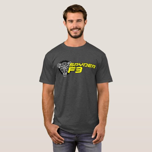Can Am Spyder Three Piston Shirt: F3T. Tシャツ (正面フル)