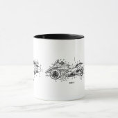 Can Am Spyder US特許3図マグカップ マグカップ (中央)