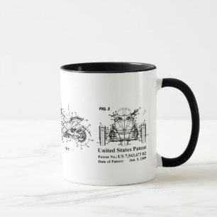 Can Am Spyder us特許3図Mug マグカップ