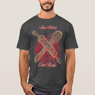 Can Bake - Girl Lovesベーキングおもしろいノベルティ733 Tシャツ