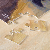 Can-Can Cabaret Dancer Cat ジグソーパズル (側面)