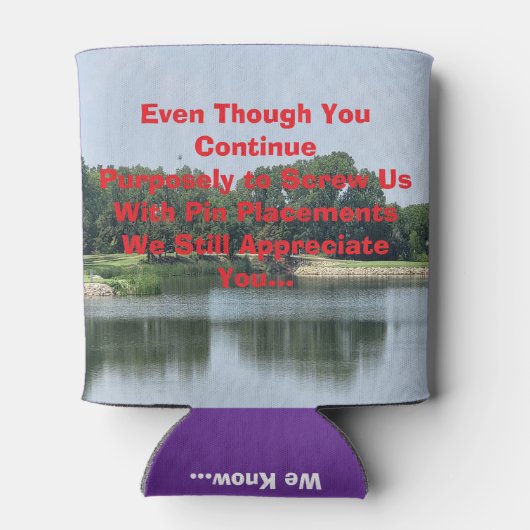 Can Cooler for Golf 缶クーラー (裏面)