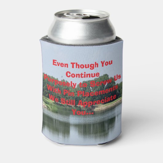 Can Cooler for Golf 缶クーラー (缶裏面)