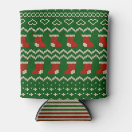 Can Cooler small Ugly Sweater Stockings Knit 缶クーラー
