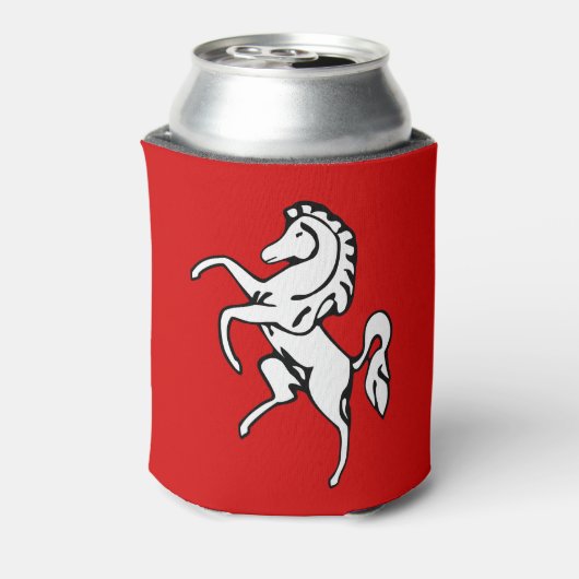 Can Cooler with flag of Kent County, England 缶クーラー (缶裏面)