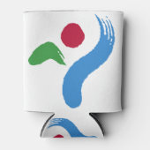 Can Cooler with flag of Seoul, South Korea 缶クーラー (正面)