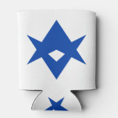 Can Cooler with flag of Toyota City, Japan 缶クーラー (裏面)