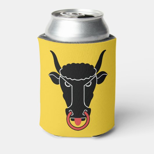 Can Cooler with flag of Uri, Switzerland 缶クーラー (缶裏面)