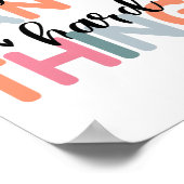 Can Do懸命Things Test Dayテスト先生 ポスター (角)