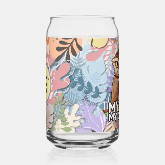 Can Glass :私のパパ私の古い私(離れ) ガラス缶 (右)