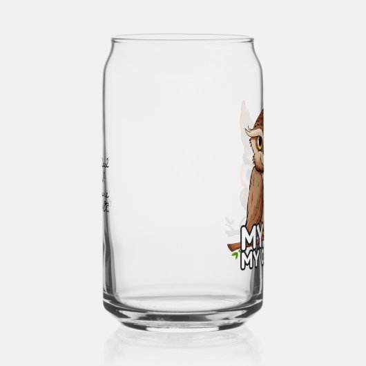 Can Glass : My Dad My Old Me ガラス缶 (右)