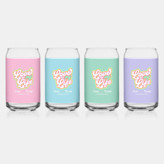 Can glass set ガラス缶