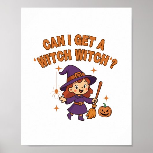 Can I Get a 'Witch Witch'? ポスター (正面)