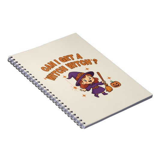 Can I Get a ‘Witch Witch’? Witchy Notebook ノートブック (右側)