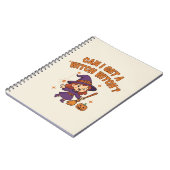 Can I Get a ‘Witch Witch’? Witchy Notebook ノートブック (左側)