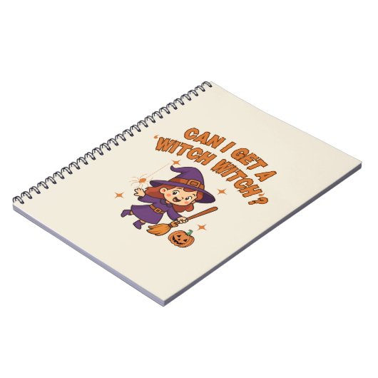 Can I Get a ‘Witch Witch’? Witchy Notebook ノートブック (左側)