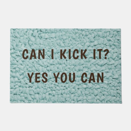 Can I Kick It ドアマット (正面)