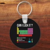 Can I Lick It Periodic Table Chart Science Teacher キーホルダー (正面)