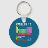 Can I Lick It Periodic Table Chart Science Teacher キーホルダー (正面)