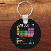 Can I Lick It Periodic Table Chart Science Teacher キーホルダー (正面)