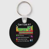 Can I Lick It Periodic Table Chart Science Teacher キーホルダー (正面)