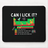 Can I Lick It Periodic Table Chart Science Teacher マウスパッド (正面)