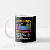 Can I Lick It Periodic Table Funny Science Chemist コーヒーマグカップ (左)