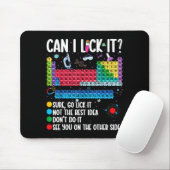 Can I Lick It Periodic Table Funny Science Chemist マウスパッド (マウス)
