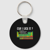 Can I Lick It Periodic Table Funny Science Teacher キーホルダー (正面)
