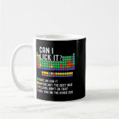 Can I Lick It Periodic Table Funny Science Teacher コーヒーマグカップ (左)