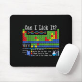 Can I Lick It Periodic Table Funny Science Teacher マウスパッド (マウス)